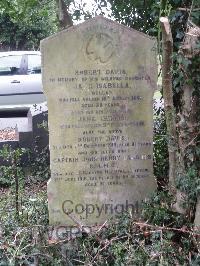 Belfast City Cemetery - Davis, John Henry