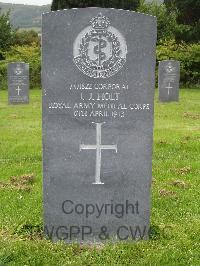 Belfast City Cemetery - Holt, Jeffery James