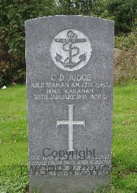 Belfast City Cemetery - Judge, Charles Dennis