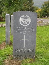 Belfast City Cemetery - MacDonald, Angus Campbell