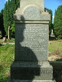 Belfast City Cemetery - McCashin, Henry P