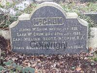 Belfast City Cemetery - McCrum, William Scott