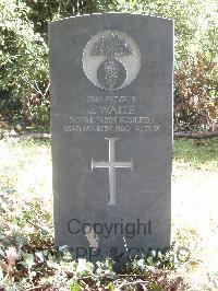 Belfast City Cemetery - Waite, J