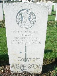 Ranville War Cemetery - Hayes, James