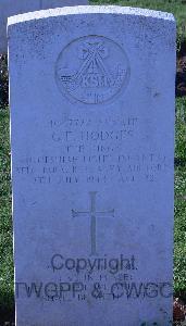 Ranville War Cemetery - Hodges, George Frederick