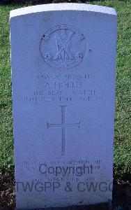 Ranville War Cemetery - Hollis, Albert