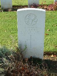 Ranville War Cemetery - Hughes, Robert