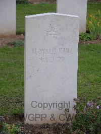 Ranville War Cemetery - Kanz, Aloysius