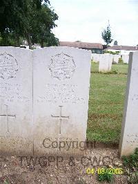 Ranville War Cemetery - Merrick, Glyndwr