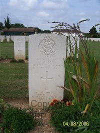 Ranville War Cemetery - Milligan, James