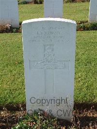 Ranville War Cemetery - Mumby, Leonard Sidney