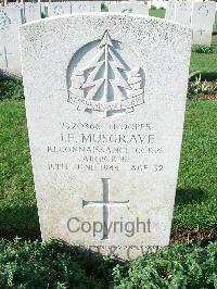 Ranville War Cemetery - Musgrave, Joseph Edgar