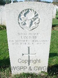 Ranville War Cemetery - Oliver, James