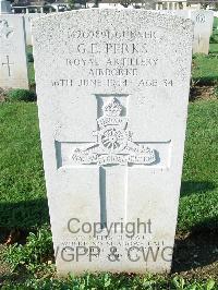 Ranville War Cemetery - Perks, George Edward