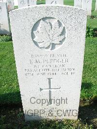 Ranville War Cemetery - Pledger, Kenneth Mervyn