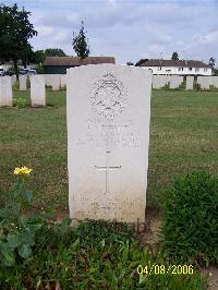 Ranville War Cemetery - Rodber, Thomas Alfred