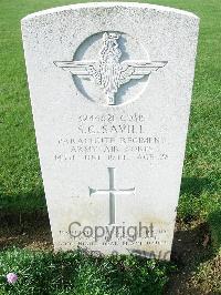 Ranville War Cemetery - Savill, Stanley Claude