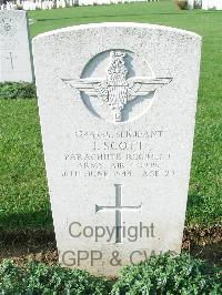 Ranville War Cemetery - Scott, Joseph