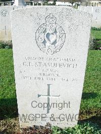 Ranville War Cemetery - Stasulevich, George Edward