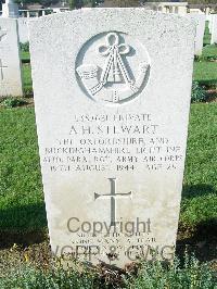 Ranville War Cemetery - Stewart, Albert Harry