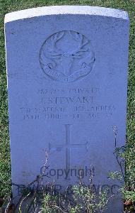 Ranville War Cemetery - Stewart, James Duncan