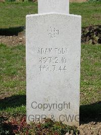 Ranville War Cemetery - Todt, Adam