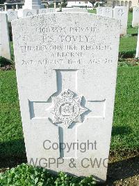 Ranville War Cemetery - Tovey, Frederick Samuel