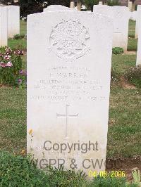 Ranville War Cemetery - Warren, Edward