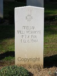 Ranville War Cemetery - Wernicke, Willi