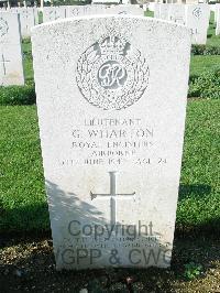 Ranville War Cemetery - Wharton, George